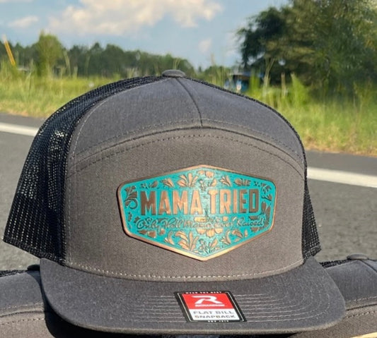 Mama Tried Trucker Hat – Tri-Layer Acrylic Patch
