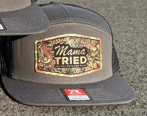 Mama Tried Leather Hat