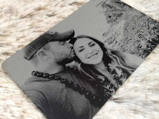 Personalized Metal Wallet Insert