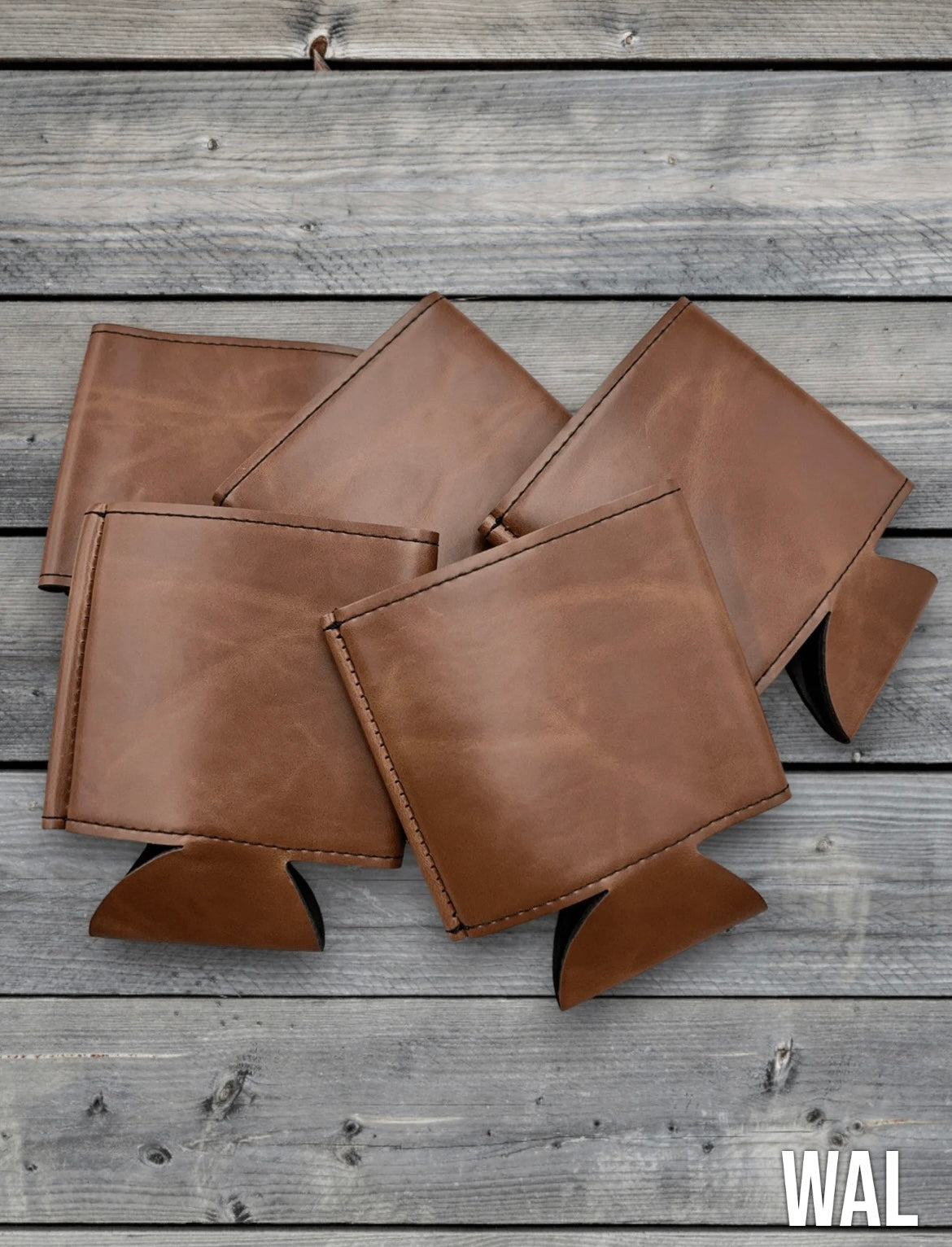 Personalized Leather Coozie