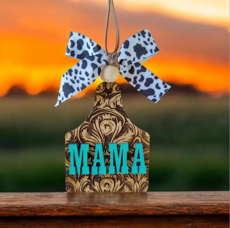 Western Cow Tag "MAMA"
