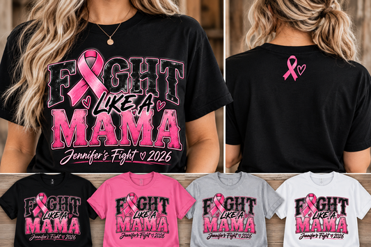 Jennifer's Fight fundraiser shirt — Design 2